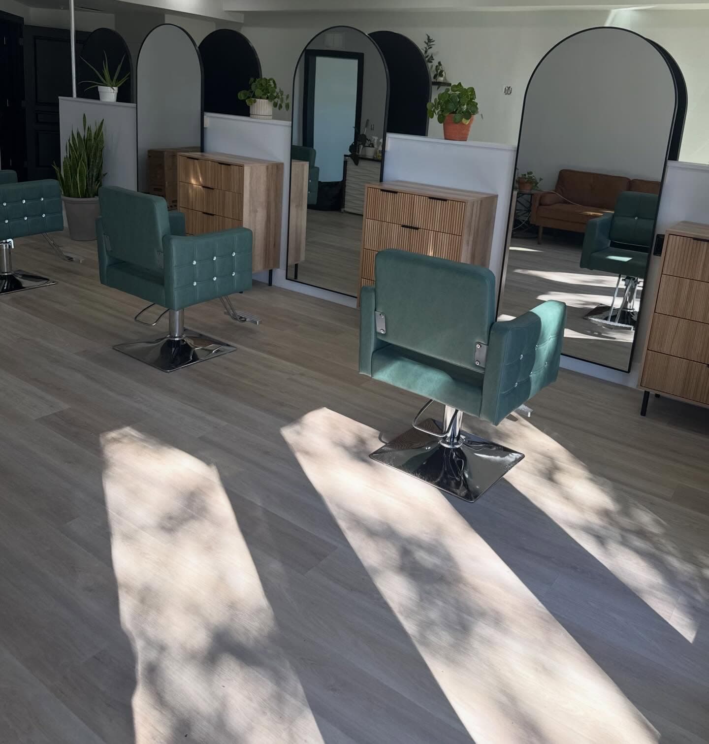 The styling floor